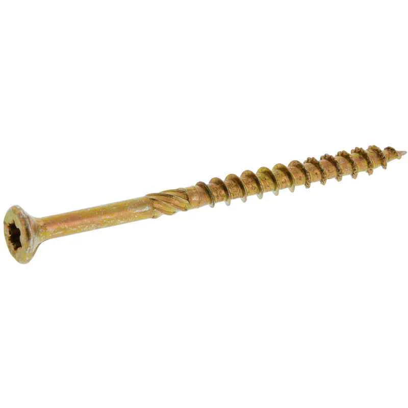 Hillman Power Pro No. 6 x 1 in. L Star Wood Screws 100 pk - Image 2