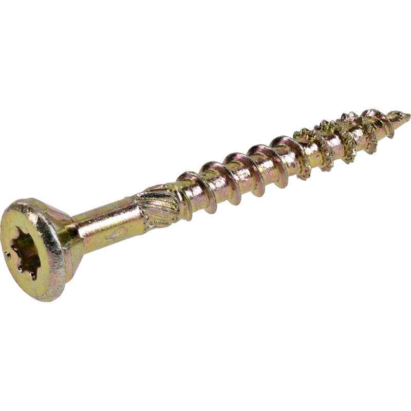 Hillman Power Pro No. 8 x 1-1/2 in. L Star Wood Screws 1 lb.