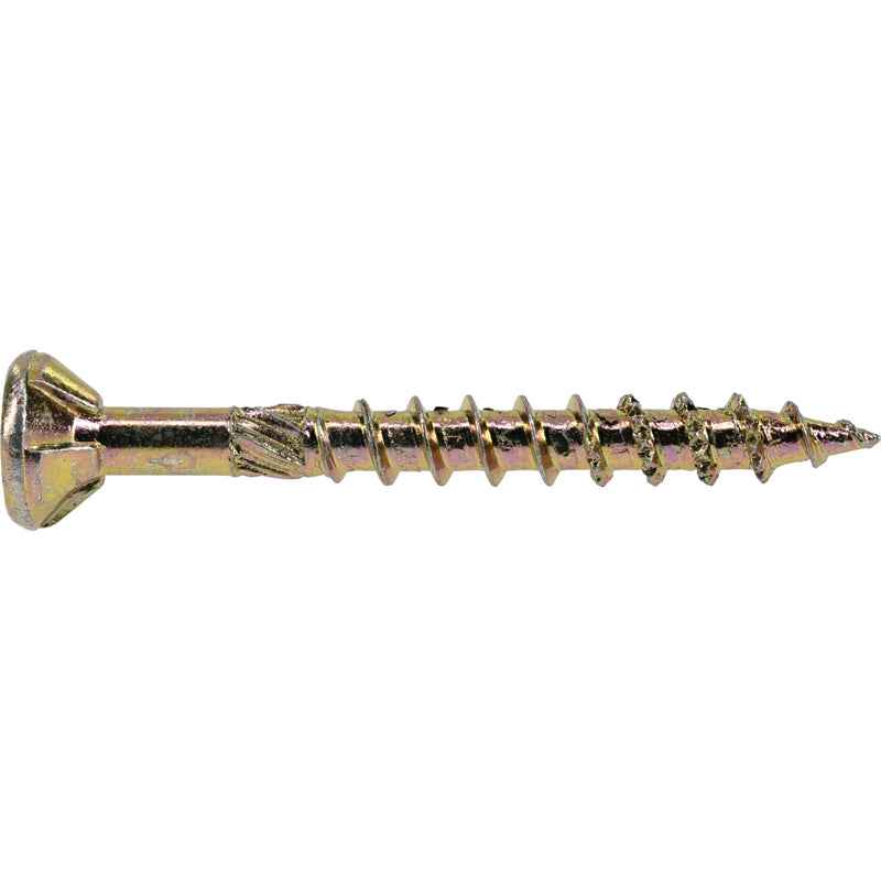 Hillman Power Pro No. 8 x 1-1/2 in. L Star Wood Screws 1 lb. - Image 2