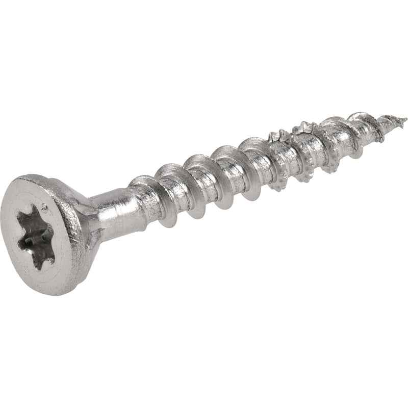 Hillman Power Pro No. 8 x 1-1/4 in. L Star Flat Head Exterior Deck Screws 1 lb.
