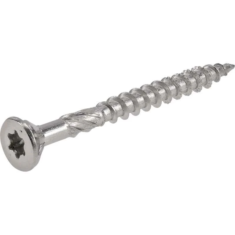 Hillman Power Pro No. 8 x 1-3/4 in. L Star Flat Head Exterior Deck Screws 1 lb. - Image 3