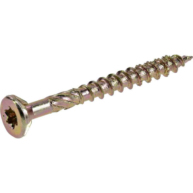 Hillman Power Pro No. 8 x 1-3/4 in. L Star Wood Screws 5 lb.