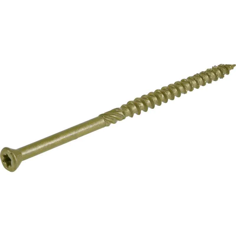Hillman Power Pro No. 8 x 3 in. L Star Trim Screws 1 lb. 1 pk