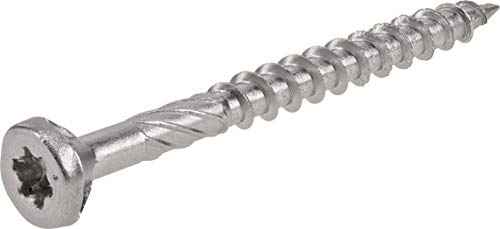 Hillman Power Pro No. 9 x 2 in. L Star Flat Head Exterior Deck Screws 1 lb. - Image 3