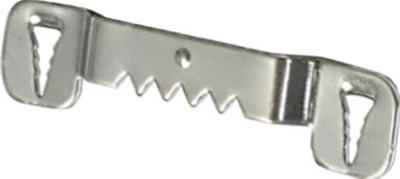 Hillman AnchorWire Steel Zinc Silver Push Pin Self-Leveling Hanger 6 pk Steel (Pack of 10) - Image 2