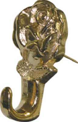 Hillman AnchorWire Gilt Gold Push Pin Picture Hook 20 lb. 3 pk (Pack of 10) - Image 2