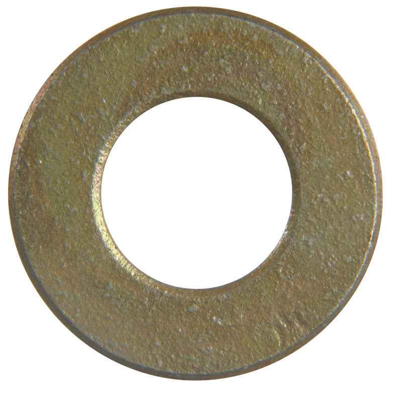 Hillman Yellow Dichromate Steel 7/16 in. SAE Flat Washer 50 pk - Image 2