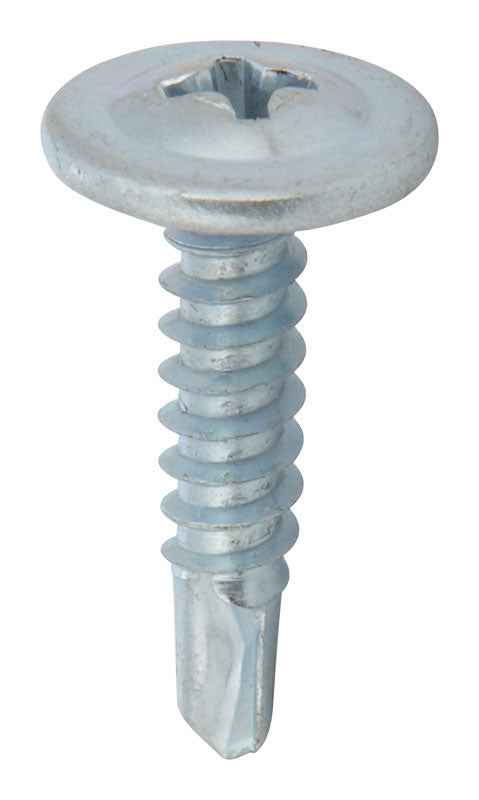 HILLMAN No. 8 Ga. X 3/4 in. L Phillips Truss Head Self-Drilling Screws 100 pk - Image 2