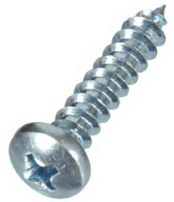 Hillman No. 6 X 1-1/4 in. L Phillips Pan Head Sheet Metal Screws 100 pk - Image 4