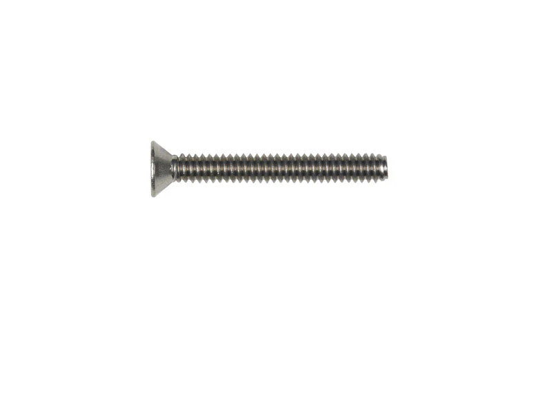 HILLMAN No. 10-24 Ga. X 1-1/2 in. L Phillips Flat Head Stainless Steel Machine Screws 100 pk - Image 2