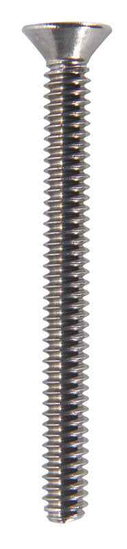 HILLMAN No. 10-24 X 2 in. L Phillips Flat Head Stainless Steel Machine Screws 100 pk - Image 2