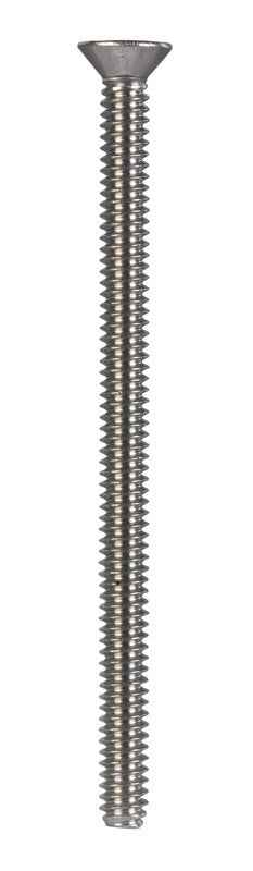 HILLMAN No. 10-24 Ga. X 3 in. L Phillips Flat Head Stainless Steel Machine Screws 50 pk - Image 4