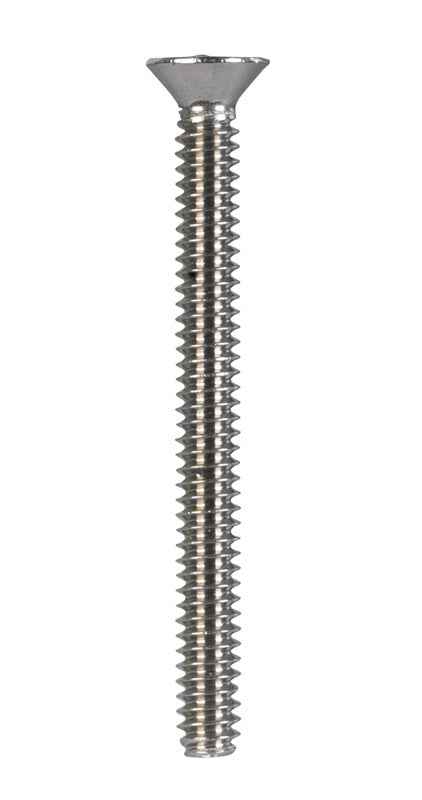 HILLMAN No. 6-32 Ga. X 1-1/2 in. L Phillips Flat Head Stainless Steel Machine Screws 100 pk - Image 2