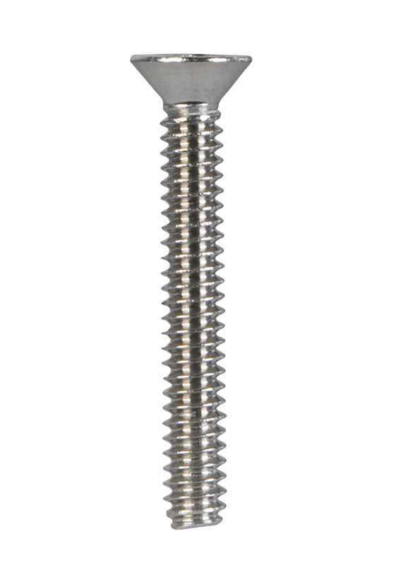HILLMAN No. 6-32 Ga. X 1 in. L Phillips Flat Head Stainless Steel Machine Screws 100 pk - Image 4