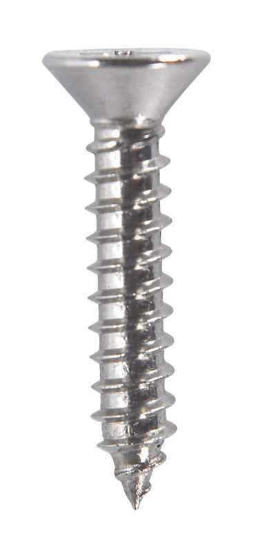 Hillman No. 10 X 1 in. L Phillips Flat Head Sheet Metal Screws 100 pk - Image 4