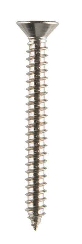 Hillman No. 12 X 2 in. L Phillips Flat Head Sheet Metal Screws 100 pk - Image 4