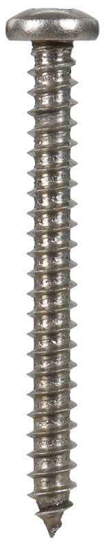 Hillman No. 14 X 2-1/2 in. L Phillips Pan Head Sheet Metal Screws 50 pk - Image 2