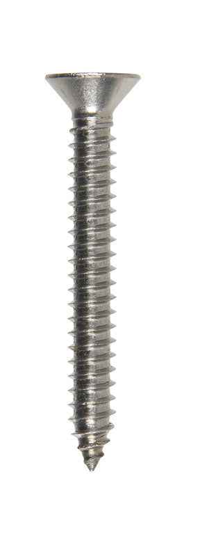 HILLMAN No. 14 Ga. X 2 in. L Phillips Flat Head Sheet Metal Screws 100 pk - Image 4