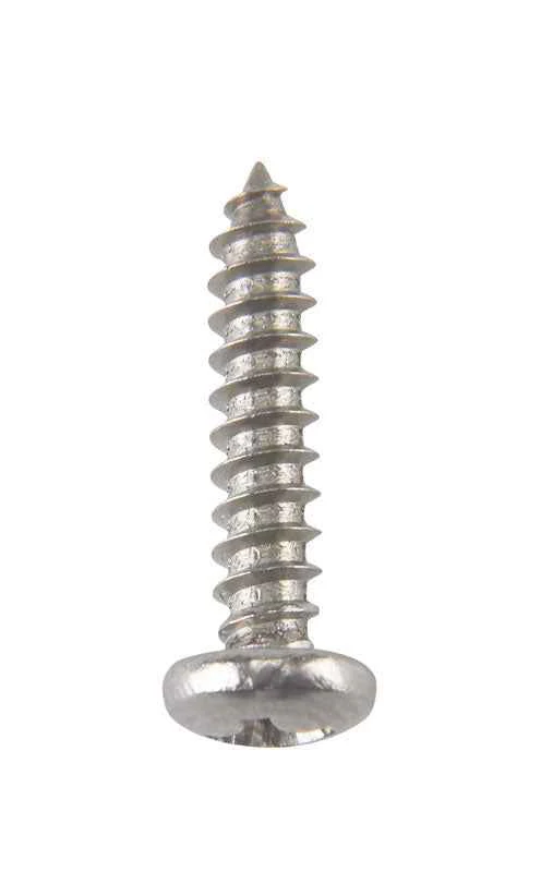 HILLMAN No. 6 Ga. X 5/8 in. L Phillips Pan Head Sheet Metal Screws 100 pk - Image 2