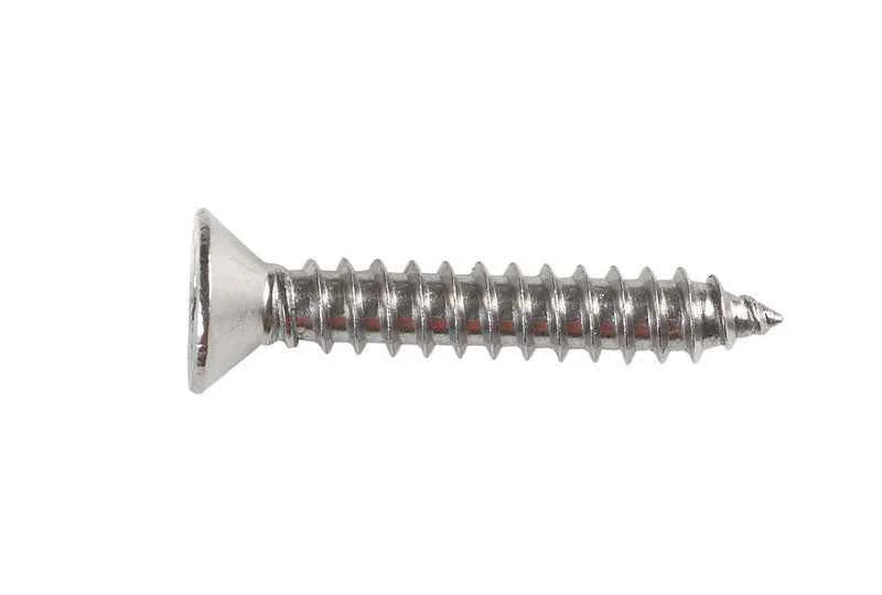 Hillman No. 8 X 1 in. L Phillips Flat Head Sheet Metal Screws 100 pk - Image 3