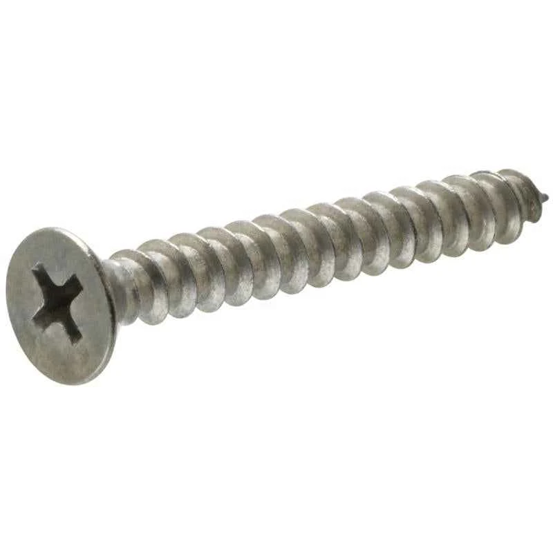 HILLMAN No. 8 in. X 5/8 in. L Phillips Flat Head Sheet Metal Screws 100 pk - Image 3