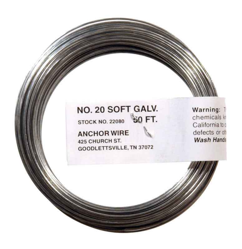 Hillman 3.5 in. Dia. x 50 ft. L Galvanized Steel 20 Ga. Stove Pipe Wire (Pack of 12) - Image 2