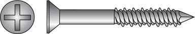 Hillman Tapper 1/4 in. D Steel Flat Head Concrete Screw Anchor 100 pk - Image 3
