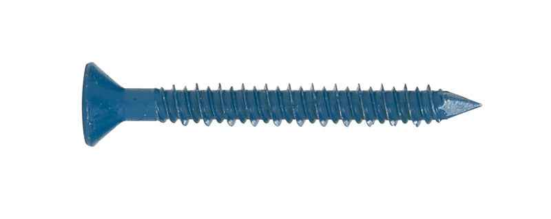 Hillman Tapper 1/4 in. D Steel Flat Head Concrete Screw Anchor 100 pk - Image 4