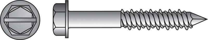 Hillman Tapper 1/4 in. D Steel Hex Head Concrete Screw Anchor 100 pk - Image 2