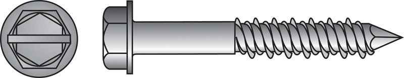 HILLMAN Tapper 1/4 in. D X 3-3/4 in. L Steel Hex Head Concrete Screw Anchor 100 pk - Image 2