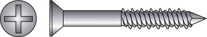 HILLMAN Tapper 1/4 in. D X 5 in. L Steel Flat Head Concrete Screw Anchor 100 pk - Image 2