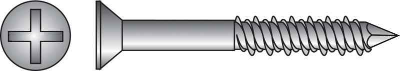 Hillman Tapper 3/16 in. D Steel Flat Head Concrete Screw Anchor 100 pk - Image 2