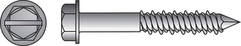 Hillman Tapper 3/16 in. D Steel Hex Head Concrete Screw Anchor 100 pk - Image 2