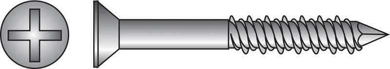 Hillman Tapper 3/16 in. D Steel Flat Head Concrete Screw Anchor 100 pk - Image 2