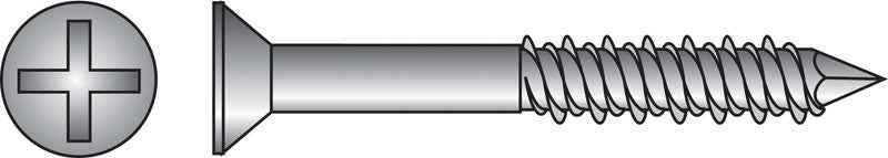 Hillman Tapper 3/16 in. D Steel Flat Head Concrete Screw Anchor 100 pk - Image 4