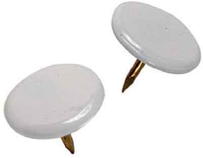 Hillman White Push Pins 40 pk (Pack of 6) - Image 3