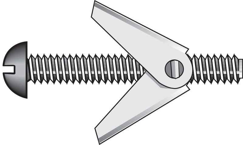 Hillman Fas-N- Tite 3/16 in. D X 4 in. L Round Steel Toggle Bolt 50 pk - Image 2