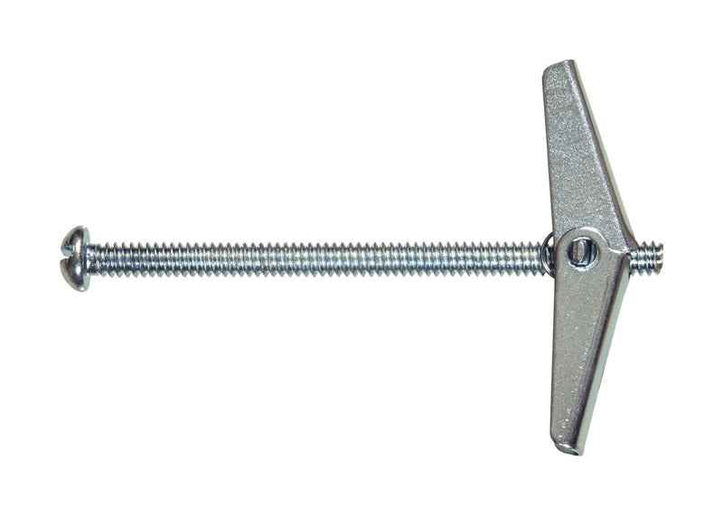 HILLMAN 3/8 in. D X 4 in. L Round Zinc-Plated Steel Toggle Bolt 1 pk