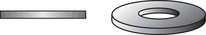 Hillman Zinc-Plated Steel 5/8 in. USS Flat Washer 65 pk - Image 2