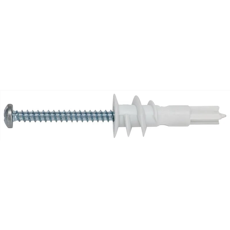 Hillman .164 in. Dia. x 1-1/4 in. L Nylon Pan Head Wallboard Anchors 2 pk (Pack of 6) - Image 5