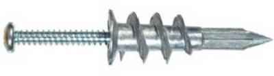 Hillman .164 in. Dia. x 1-1/4 in. L Zinc Pan Head Wallboard Anchors 10 pk (Pack of 5) - Image 2