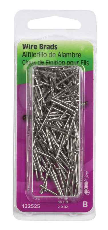 Hillman 18 Ga. x 3/4 in. L Stainless Steel Brad Nails 1 pk 2 oz. (Pack of 6) - Image 3