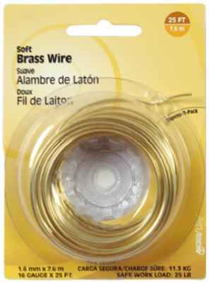 Hillman 25 ft. L Brass 16 Ga. Wire (Pack of 10) - Image 2