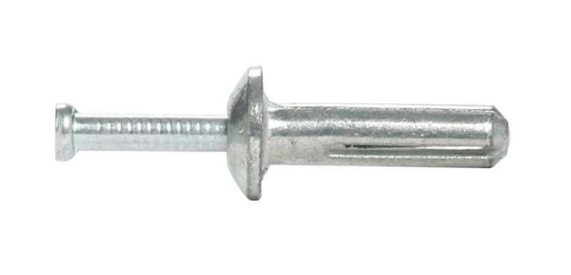Hillman 1/4 in. D X 1 in. L Steel Mushroom Head Hammer Drive Anchor 100 pk - Image 3