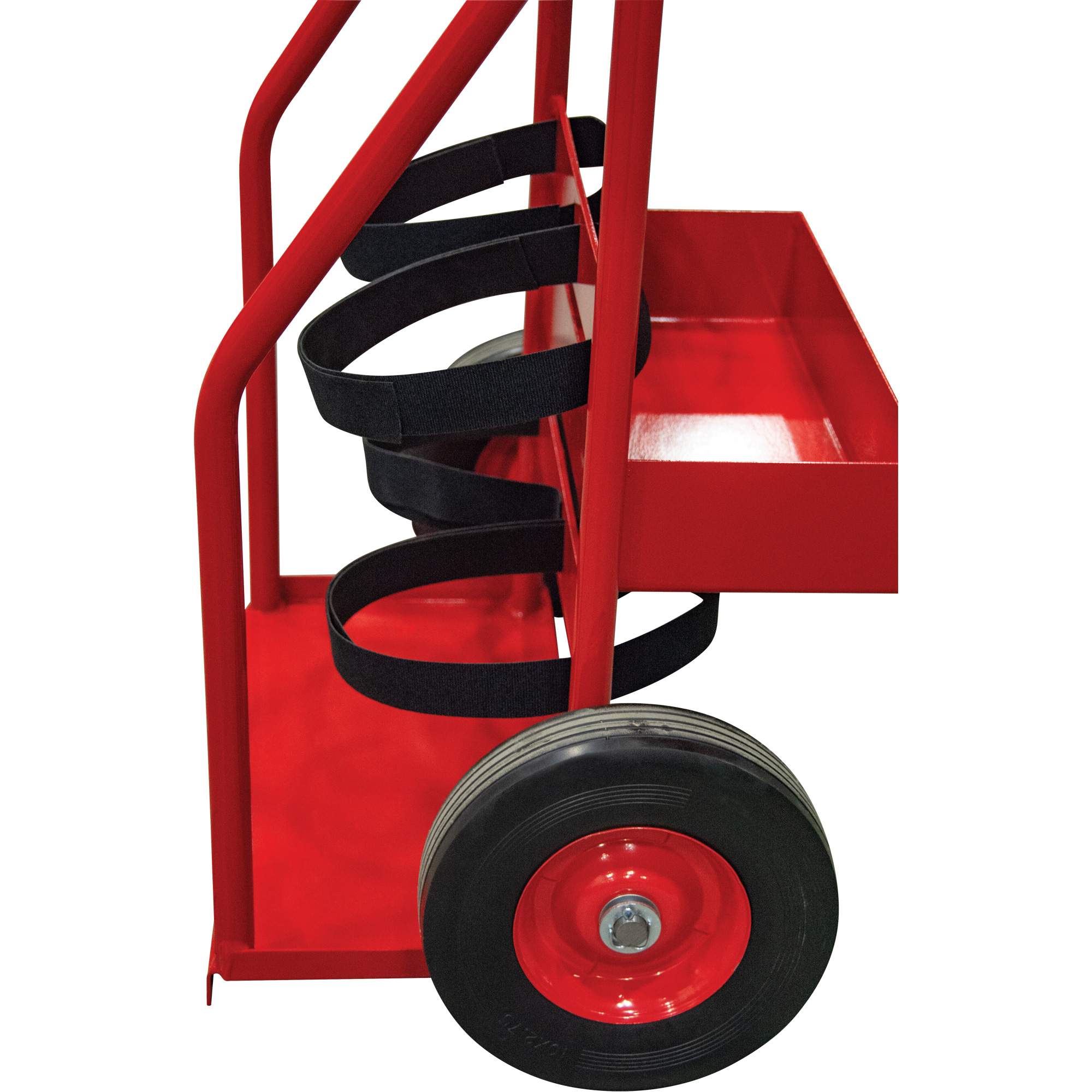 Hot Works Fire Prevention Cart, Semi-Pneumatic Wheels, 17.75" W x 8.9" L Base, 100 lbs. - Image 3