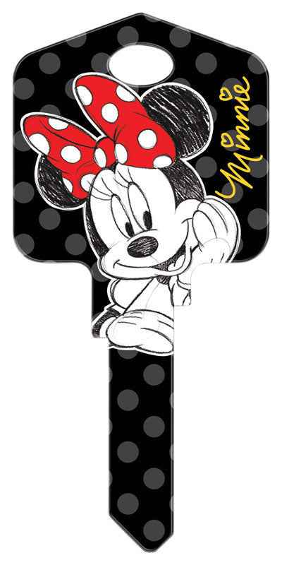Hillman Howard Keys Disney Minnie Mouse Single Sided Blank Key for Kwikset and Titan Locks (Pack of 5) - Image 3