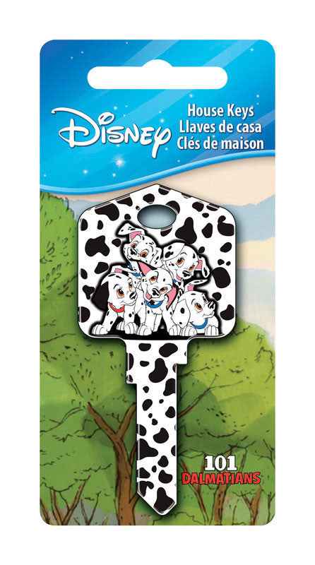 Howard Keys Disney 101 Dalmatians House Key Blank Single sided For Kwikset and Titan Locks (Pack of 5) - Image 2