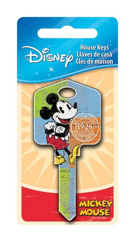 Hillman Disney Mickey Mouse House Single Sided Key Blank for Kwikset & Titan Locks (Pack of 5) - Image 4