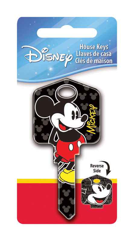 Howard Keys Disney Mickey Mouse House Key Blank Single sided For Kwikset and Titan Locks (Pack of 5) - Image 4