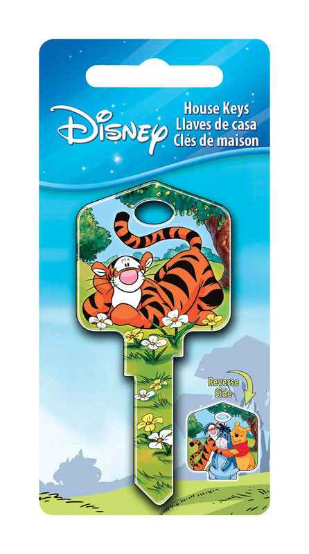 Howard Keys Disney Tigger Bounce House Key Blank Single sided For Kwikset and Titan Locks (Pack of 5) - Image 2